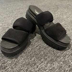 Dr. Scholl’s Terrain Slide Platform Sandals